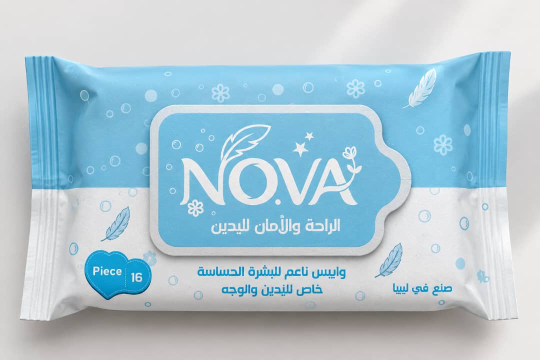 مناديل نوڤا لليدين